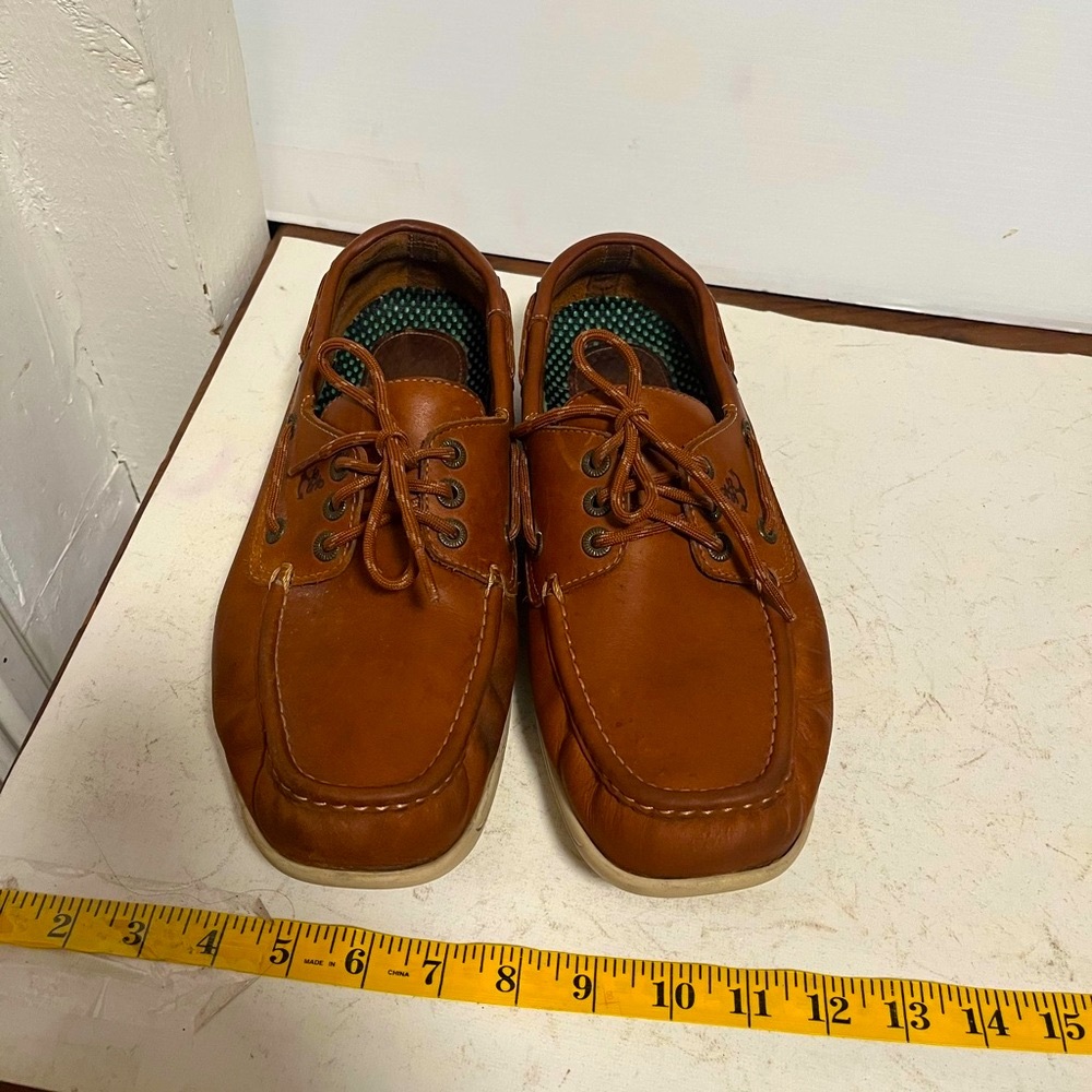 SAS leather deck size 10